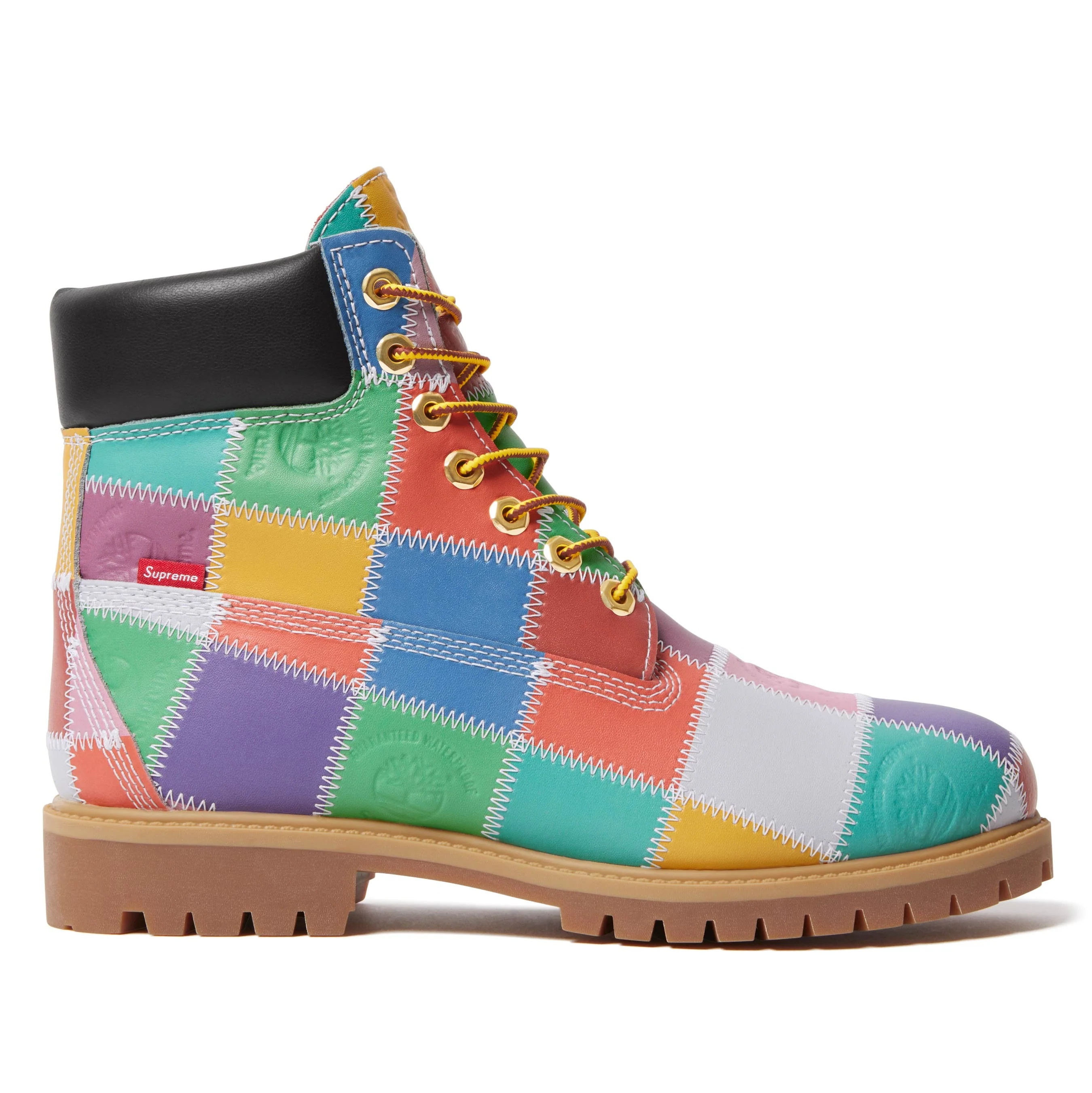 Supreme®/Timberland® Patchwork 6" Premium Waterproof Boot view 8